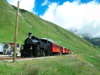 Fahrt mit der Furka - Dampfbahn 