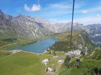 Fahrt auf den Titlis - Blick auf den Trübsee