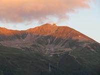 014 Schatzalp - Abendstimmung über dem Jakobshorn