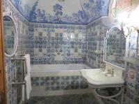 067  Schloss Tarasp - Bad aus dem Jahr 1916 mit Delfter Kacheln
