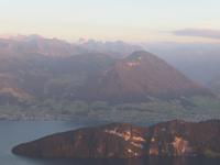 118 Rigi-Kaltbad Blick über den Vierwaldstättersee - Sonnenuntergang