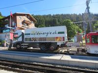 135 Rigi-Kaltbad Spezialtransport mit der Bahn