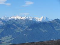 178 Blick in die Berner Alpen mit Eiger , Mönch und Jungfrau von Rigi-Kaltbad