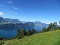 190 Fahrt Rigi-Bahn - Blick über den Vierwaldstättersee