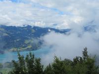 279 Wolkenspiele auf dem Harder Kulm Blick zum Thunersee