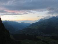 289 Abendstimmung über Engelberg