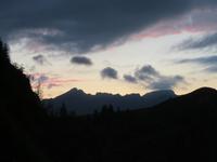 291 Abendstimmung über Engelberg