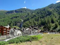 Saas-Balen mit Fellbach-Wasserfall