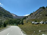 Fahrt zum Mattmark-Stausee (Erd-Staudamm)