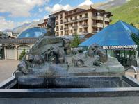Zermatt - Murmeltierbrunnen