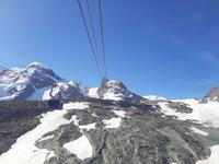 Fahrt zum Kleinen Matterhorn...