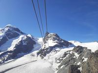 Fahrt zum Kleinen Matterhorn...