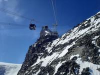 Fahrt zum Kleinen Matterhorn...