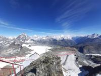 auf dem Kleinen Matterhorn...