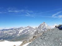 auf dem Kleinen Matterhorn...
