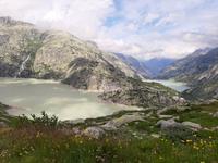 Grimselpass - Blick auf Grimsel- und Räterichsbodensee