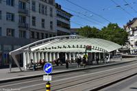 St. Gallen - Bushaltestelle des Star-Architekten Calatrava