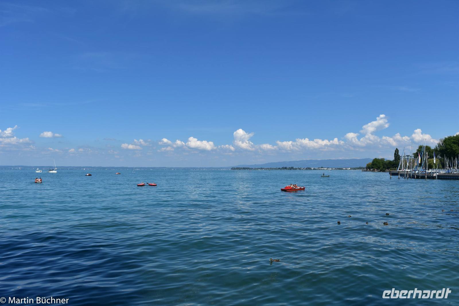 Schweizer Bodensee - Rorschach - Blick Richtung Bregenz