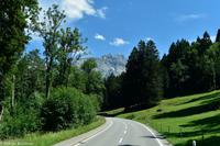 Fahrt durch das Appenzeller Land in Richtung Schwägalp