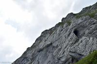 Pilatusbahn (Luzern) - Steilste Zahnradbahn der Welt - Man beachte Tunnel und Bahn!