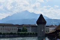 Luzern - Blick zum Pilatus