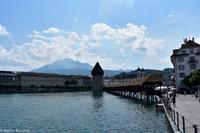 Luzern - Blick zum Pilatus