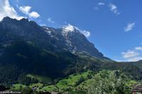 Berner Oberland - Auffahrt zum Jungfraujoch - Grindelwald mit dem Eiger (3.967 m)