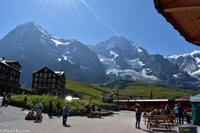 Jungfraugebiet - Kleine Scheidegg (2.061 m) - Eiger (3.967 m) - Mönch (4.107 m) - Jungfrau (4.158 m)