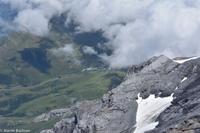 Blick von der Sphinx zur Kleinen Scheidegg
