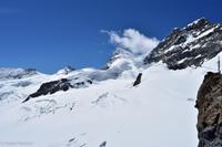 Gletscher am Jungfraujoch