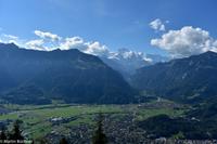 Fakultativer Ausflug - Harder Kulm - Standseilbahn - Blick auf Interlaken und Jungfraugruppe