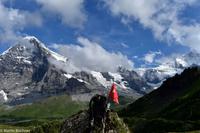 Wanderung vom Männlichen zur Kleinen Scheidegg - Mönch, Jungfraujoch und Jungfrau