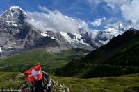 Wanderung vom Männlichen zur Kleinen Scheidegg - Eiger, Mönch, Jungfraujoch und Jungfrau