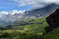 Wanderung vom Männlichen zur Kleinen Scheidegg - Ankunft Kleine Scheidegg - Eigernordwand