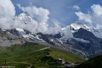 Wanderung vom Männlichen zur Kleinen Scheidegg - Ankunft Kleine Scheidegg - Eiger, Mönch, Jungfraujoch und Jungfrau