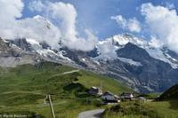 Wanderung vom Männlichen zur Kleinen Scheidegg - Ankunft Kleine Scheidegg - Eiger, Mönch, Jungfraujoch und Jungfrau