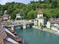 Tag 4 - 2 - Besuch in der Bundeshaupstadt Bern (30) - Aare durch Bern