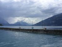 Tag 5 - 2- Bootsfahrt auf dem Thuner See (3) - Einfahrt nach Interlaken