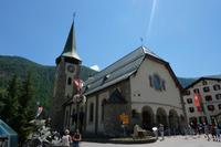 Die Kirche von Zermatt
