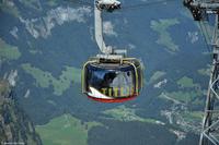 Bergpanorama - Bergstation Titlis (3.020 m) - Rotair - Die rotierende Seilbahngondel