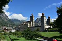 Brig - Stockalperpalast an der Alten Simplon(pass)straße