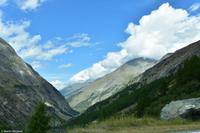 Blick ins Obere Saastal