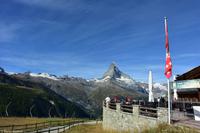 Auffahrt zum Rothorn - Station Sunnegga (2.288 m)