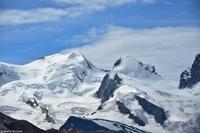 Gletscher-Gipfel-Zwillinge Castor und Pollux