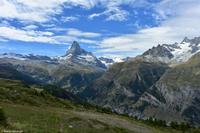 Matterhornpanorama-Wanderung von der Station Blauherd zur Station Sunnegga
