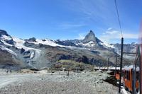 Mit der Gornergratbahn zum Gornergrat