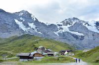 Kleine Scheidegg (2.061 m) - Mönch, Jungfraujoch und Jungfrau
