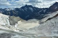 Auffahrt mit der Jungfraujochbahn - Zwischenhalt Eismeer