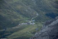 Jungfraujoch - Blick von der Sphinx - Richtung Kleine Scheidegg