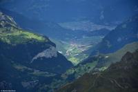 Jungfraujoch - Blick von der Sphinx - Richtung Interlaken